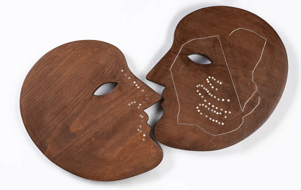 VARIOUS OTHERS – Contemporary Art Munich - Anousha Payne, face of light (between the cracks)_ and _a fossil of a hand (in the touch of a cheek), 2025, Courtesy of Anousha Payne and Zeyrek Çinili Hamam, Istanbul, photo: Hadiye Cangökçe